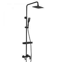 Душевая стойка Lemark Tropic LM7002BL черный