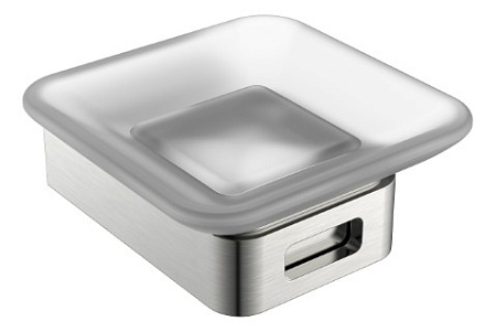 Мыльница Boheme Q 10943-NB никель брашированный