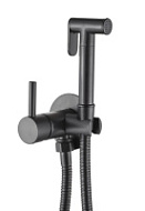 Гигиенический душ со смесителем AQG Taus 34TAU0010520 черный матовый