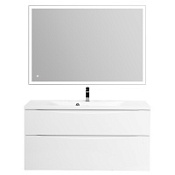 Мебель для ванной BelBagno Marino MARINO-H60-1000-2C-SO-BL-P 100 bianco lucido
