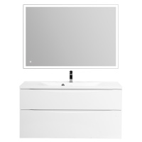Мебель для ванной BelBagno Marino MARINO-H60-1000-2C-SO-BL-P 100 bianco lucido