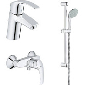 Комплект для ванной комнаты Grohe Eurosmart 123576 Комплект для ванной комнаты Grohe Eurosmart 123576