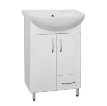 Тумба под раковину Style Line Эко Стандарт 50 1 ящик, белый Тумба под раковину Style Line Эко Стандарт 50 1 ящик, белый