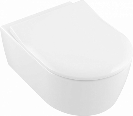 Унитаз подвесной Villeroy & Boch Avento 5656RS01 с сиденьем микролифт SlimSeat, alpin