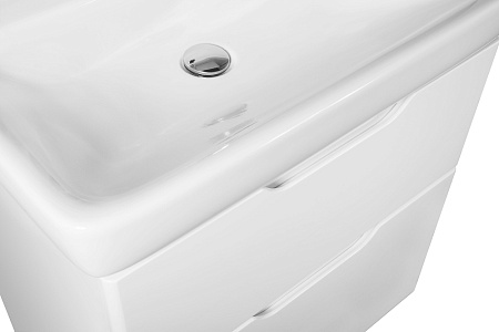 Тумба под раковину Dreja Q Eco 80 белая
