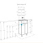 Мебель для ванной Aquaton Мира 1A104401MR010 45 белый - фото 6
