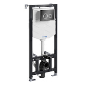 Система инсталляции WasserKRAFT Aller 10TLT.010.ME.PB01 для унитазов, черный Система инсталляции WasserKRAFT Aller 10TLT.010.ME.PB01 для унитазов, черный