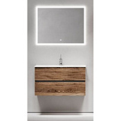 Мебель для ванной Sancos Urban 90 UR90ECH дуб чарльстон/белый