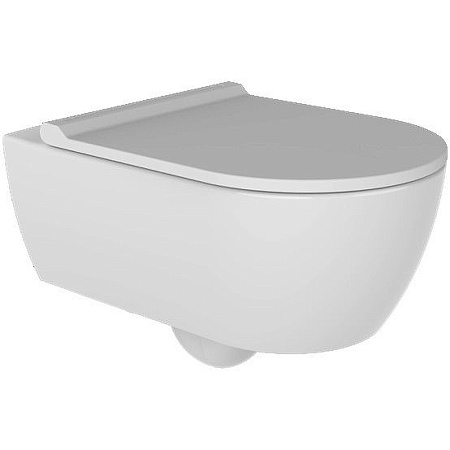 Унитаз подвесной beWash Melville HRKA052N3VP1W5SZ0 с системой микролифт, белый