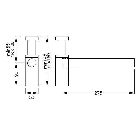 Сифон Hatria Varie YXMY77 для раковины