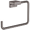 Полотенцедержатель Hansgrohe AddStoris 41754340 шлифованный черный хром - фото 1