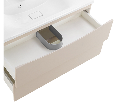 Тумба с раковиной BelBagno Marino MARINO-1000-2C-SO-CO-P 100 crema opaco