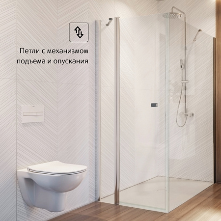 Душевая дверь Roca Capital M4609012M 90х195 хром