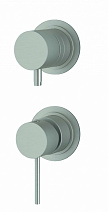 Смеситель Remer X Style INOX SSX92P для душа, нержавеющая сталь