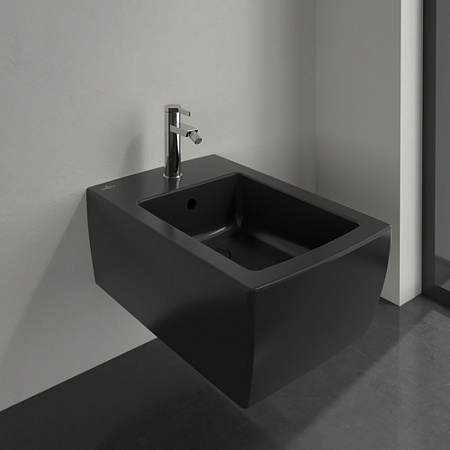Биде подвесное Villeroy & Boch Memento Plus 443300S5 черное дерево