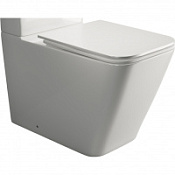 Чаша для унитаза-компакта Ceramica Nova Cubic CN1803-B с микролифтом Чаша для унитаза-компакта Ceramica Nova Cubic CN1803-B с микролифтом