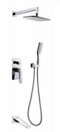 Душевой комплект Boheme Venturo 374-2 для ванны с душем, хром