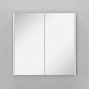 Шкаф-зеркало Velvex Klaufs zsKLA.80-216 80х80 белый