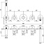 Смеситель Paffoni Modular Box MDE001HGSP для ванны с душем, золото - фото 2