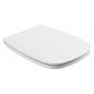 Крышка-сиденье для унитаза Globo Daily DAR20bi/cr с микролифтом, белый/хром