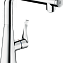 Смеситель Hansgrohe Metris 14847000 для кухонной мойки, хром - фото 1
