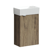 Тумба с раковиной Sancos Mini MN35ECHR дуб чарльстон