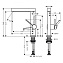 Смеситель Hansgrohe Finoris 76060000 для раковины, хром - фото 2