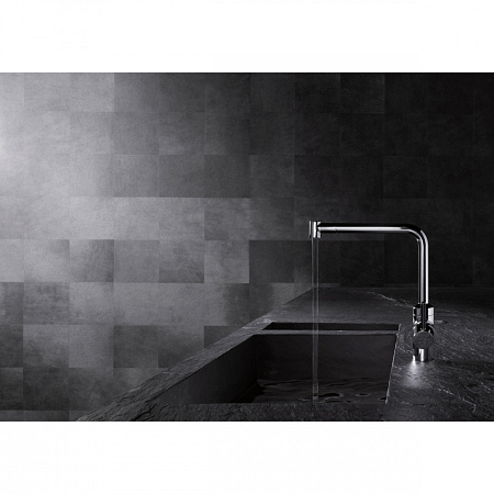 Смеситель Kludi L-Ine 428210577 для кухонной мойки, хром