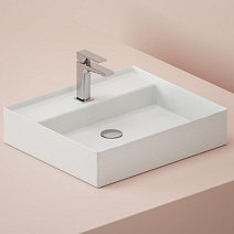 Раковина ArtCeram Scalino SCL007 05;00 55х48 белый матовый