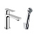 Смеситель Hansgrohe Rebris E 72216000 для раковины, с игиеническим душем, хром