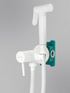 Гигиенический душ со смесителем ALMAes Benito AL-859-06 белый