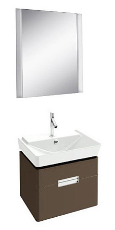 Мебель для ванной Jacob Delafon Reve 60 см, 2 ящика, светло-коричневый