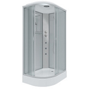Душевая кабина Niagara Classic NG-3312-14RG 120x80x215 стекло матовое/профиль серебро