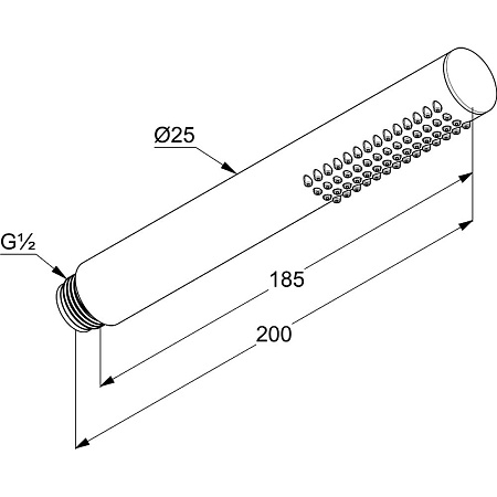 Душевой комплект Kludi Bozz 387363976 черный матовый