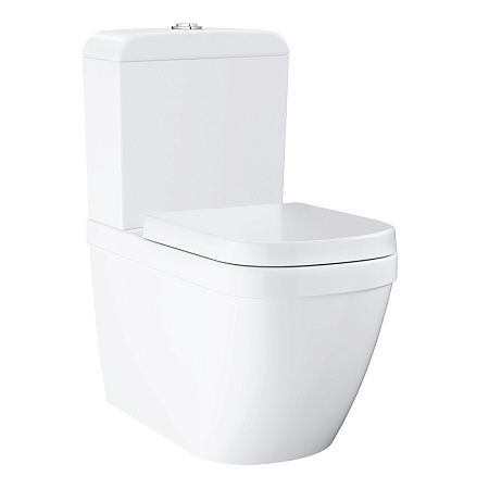 Унитаз-компакт Grohe Euro Ceramic 3933800H подводка снизу с гигиеническим покрытием