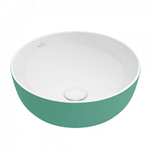 Раковина Villeroy & Boch Artis 417943BCW4 43х43 см, Sencha зеленый чай