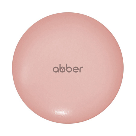 Накладка на слив для раковины ABBER AC0014MP розовый матовый