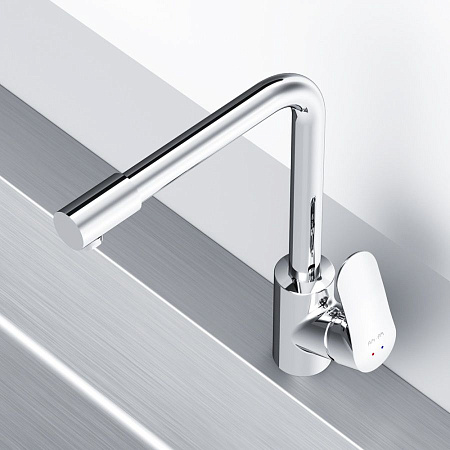 Смеситель Am.Pm Like F8005700 для кухонной мойки, хром