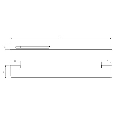 Полотенцедержатель Boheme Q 10942-B черный