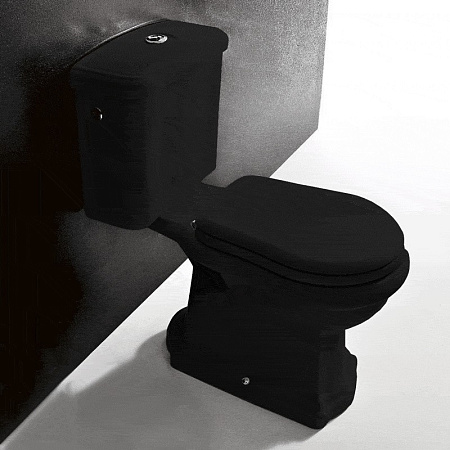 Бачок для унитаза-компакта Kerasan Retro 108104 черный 