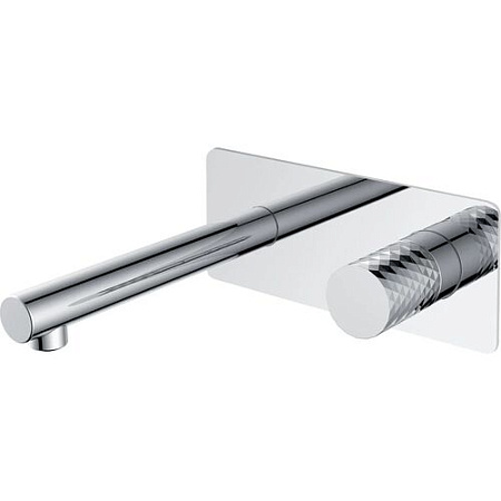 Смеситель Boheme Stick 125-CRCR для раковины, ручка Diamond, хром