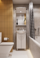 Мебель для ванной Aquaton Мира 1A104401MR010 45 белый