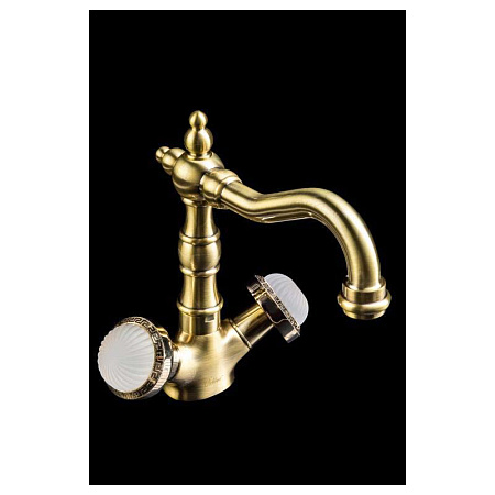 Смеситель Boheme Satine 312-ST для раковины, бронза