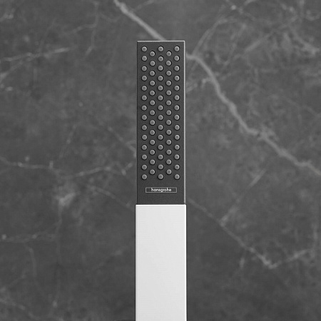 Душевая лейка Hansgrohe Rainfinity 100 1jet 26867700 EcoSmart белый матовый