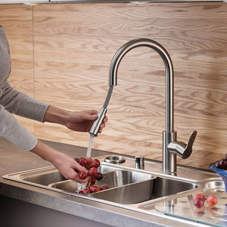 Смеситель VitrA  Masterline Inox A42153EXP для кухонной мойки