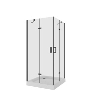 Душевой уголок Niagara Nova NG-6814-08 BLACK 100х100 квадрат, черный