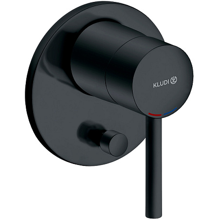 Душевой комплект Kludi Bozz 387363976 черный матовый