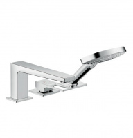 Смеситель Hansgrohe Metropol 74551000 на борт ванны, хром