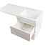 Мебель для ванной подвесная El Fante Даллас 110 R 2 ящика, пленка, белый - фото 6