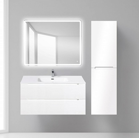 Тумба с раковиной BelBagno Etna ETNA-1000-2C-SO-BO-P 100 Bianco Opaco